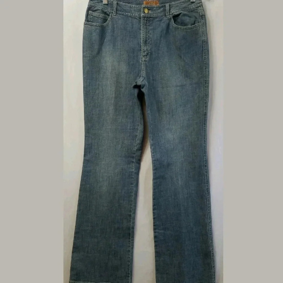 Dana Buchman Denim Jean's Size 28 Bootcut - Picture 1 of 3